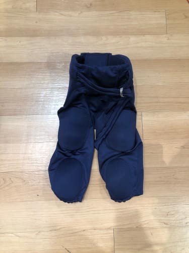 Used Blue All Pro Youth Small Football Pants