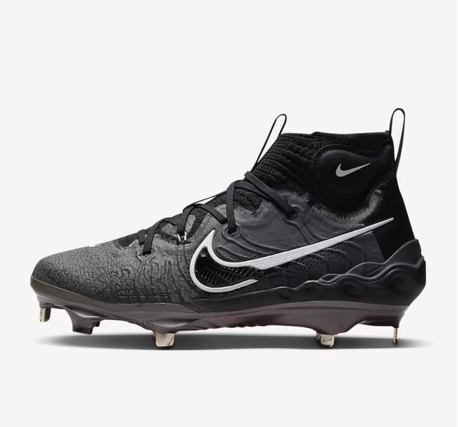 Nike Alpha Huarache NXT Black Metal Baseball Cleats DJ6517-010 Men’s Size 7 NEW
