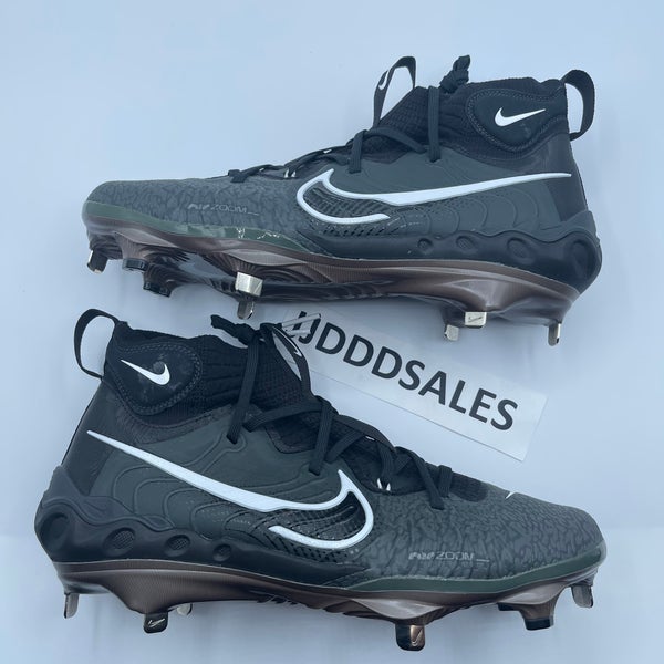Nike Alpha Huarache NXT Black Metal Baseball Cleats DJ6517-010 Men’s Size 7 NEW