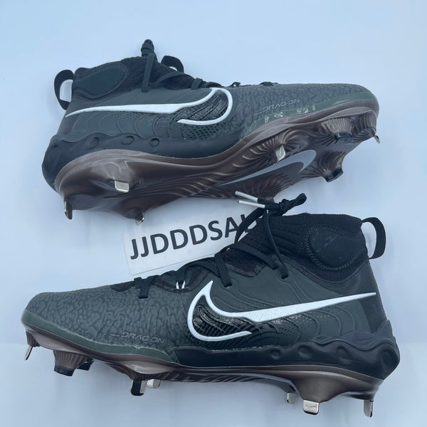 Nike Alpha Huarache NXT Black Metal Baseball Cleats DJ6517-010 Men’s Size 7 NEW