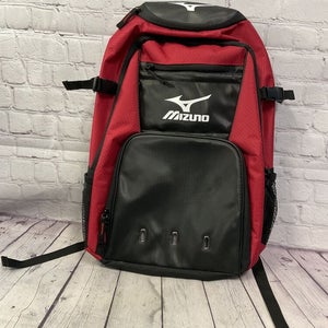 Mizuno Backpack Black Red New Without Tags Great for School Sport or Travel NWOT