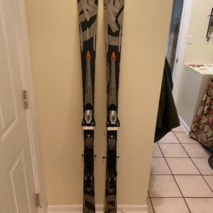167cm K2 Apache Crossfire Skis with Salomon L10 Adjustable Bindings