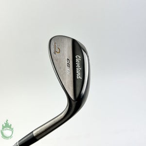 Used Cleveland CG15 Zip Grooves Black Pearl Wedge 60*-12 Wedge Flex Steel Golf