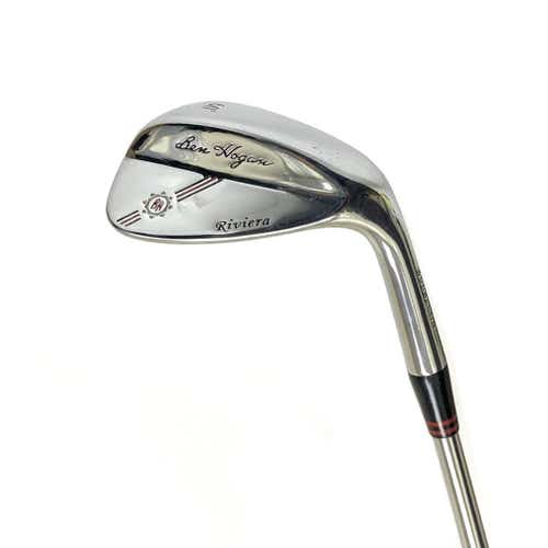 Used Ben Hogan Riviera Men's Right 60 Degree Wedge Stiff Flex Steel Shaft