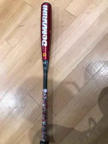 Used USSSA Certified DeMarini Voodoo Overlord Alloy Bat -5 26OZ 31"