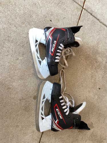 Used CCM Size 3 JetSpeed FT340 Hockey Skates