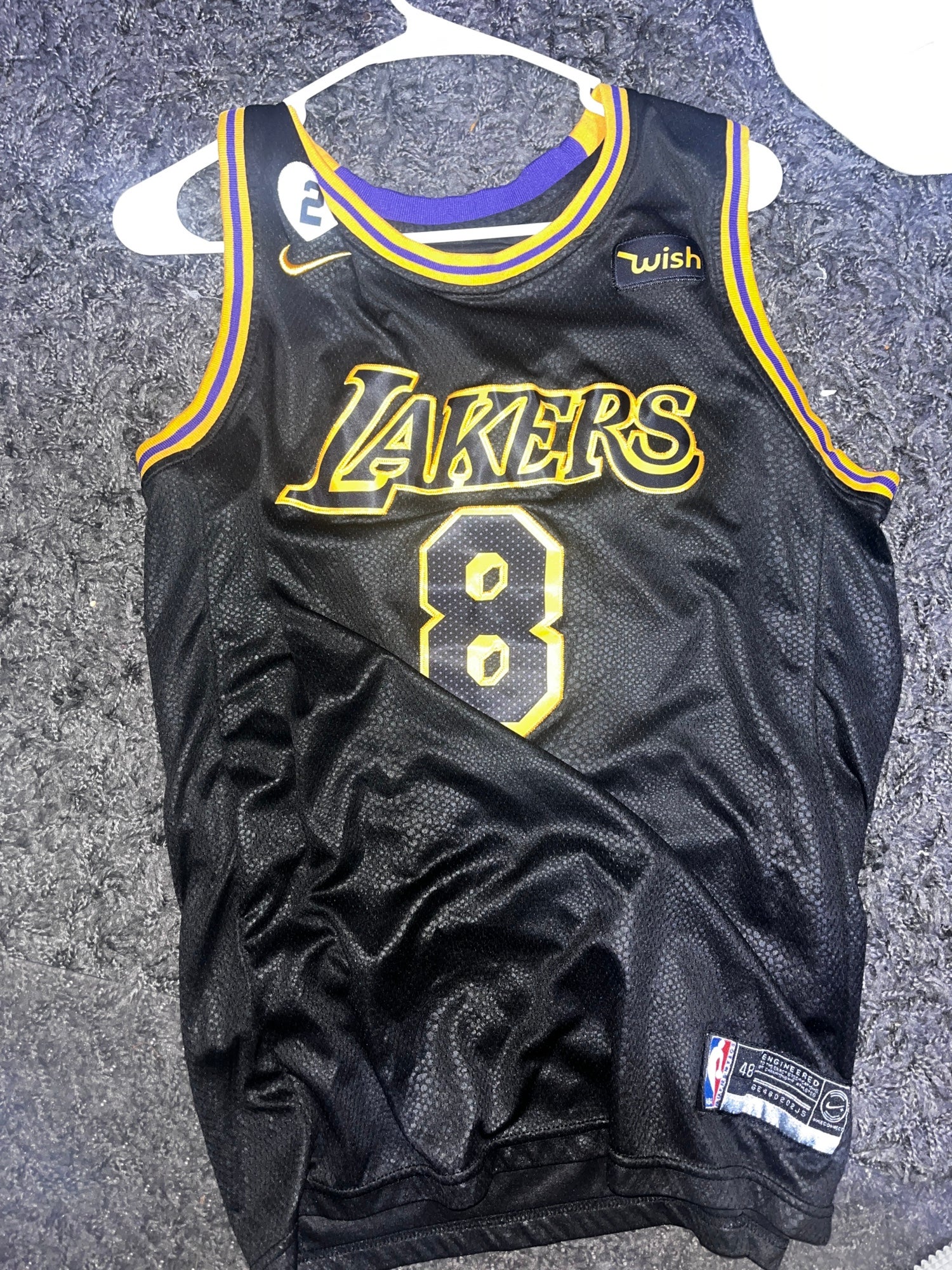 Mamba Basketball NBA Los Angeles Lakers Jersey #8 & #24 Kobe Bryant  Medium