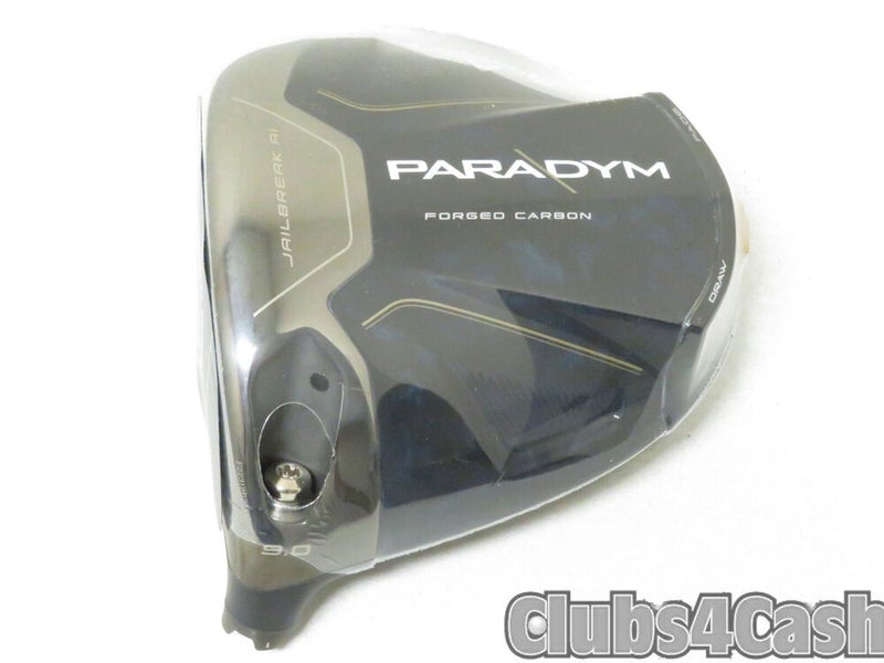 Callaway PARADYM Driver 9° Head Only .. LEFT Hand LH   NEW