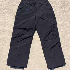 Black Men's Adult Used XL Waterproof Ski Pants A R3 S4 L1