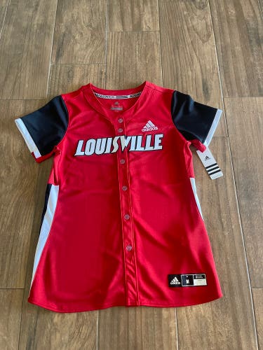 Adidas Louisville Jersey Red Cardinals Jackson 17 Women’s M