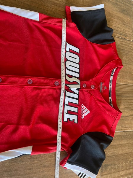Adidas University Of Louisville Size S Small Youth Football Jersey Shirt #12