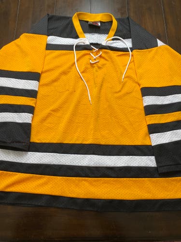 K1 SR XL bruins retro style air knit jersey