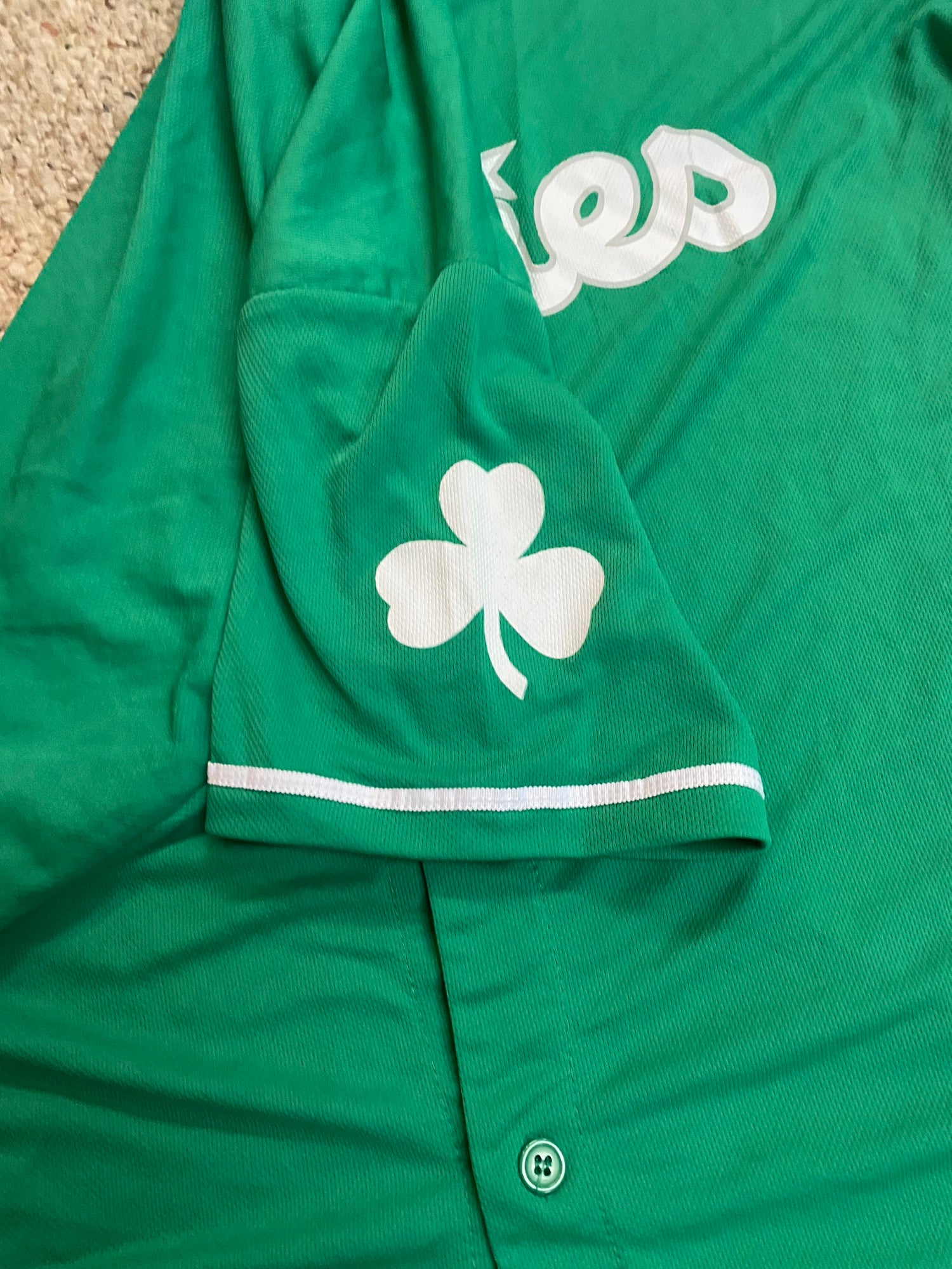 Philadelphia Phillies True Fan St. Patrick's Green Stitched Jersey Mens Sz  XL