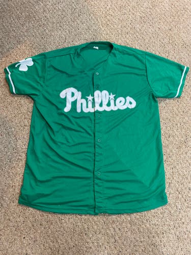 Philadelphia Phillies St. Patrick’s Day jersey Large