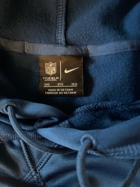 Indianapolis Colts Nike Sideline Therma Hoodie - Mens