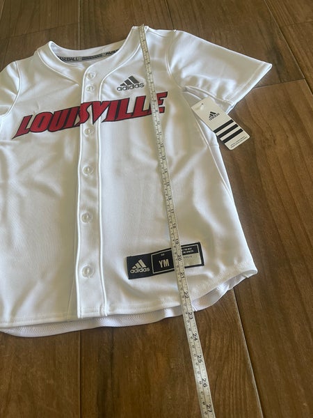 Adidas Louisville Baseball Jersey youth M 11-12