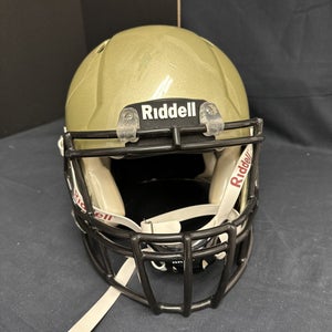 RIDDELL Speed Icon gloss gold Adult large helmet. Initial Year 2012