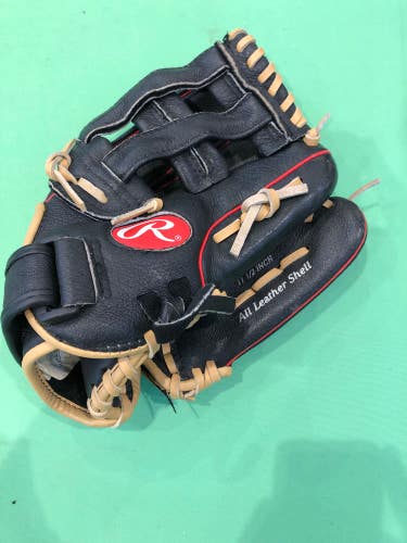 Used Rawlings Highlight Series Right-Hand Throw Outfield Baseball Glove (11.5")