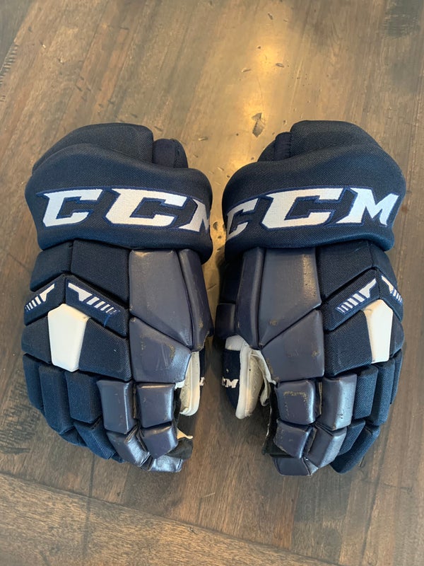 CCM U+Pro Pro Stock Custom Hockey Gloves 15 Thunderbirds AHL USED - DK's  Hockey Shop