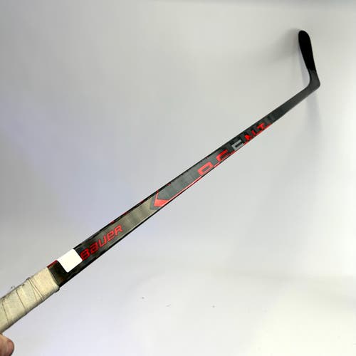 Repaired Left Handed Red Bauer Ag5nt | 77 Flex | P92 Curve | Grip | #A39 (Frankenstick)