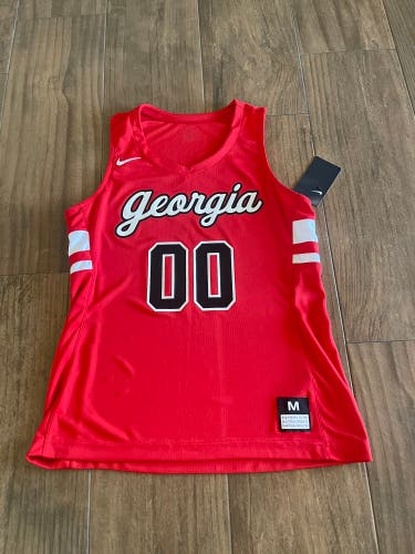 NIKE Womens Georgia Bulldogs #00 Basketball Jersey Womens M