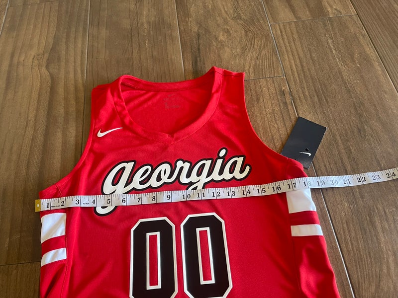 NIKE Womens Georgia Bulldogs #00 Basketball Jersey Womens M