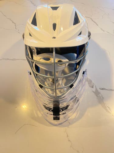 Goalie Cascade XRS Helmet White
