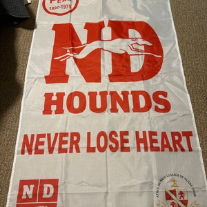 Notre Dame Hounds Flag