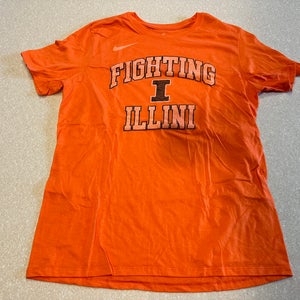 University Of Illinois Orange New Men's Nike Shirt