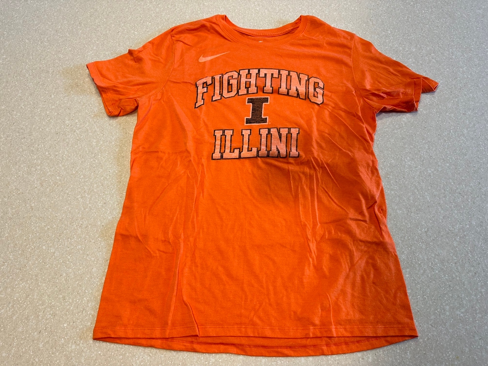 University Of Illinois Orange New Men's Nike Shirt