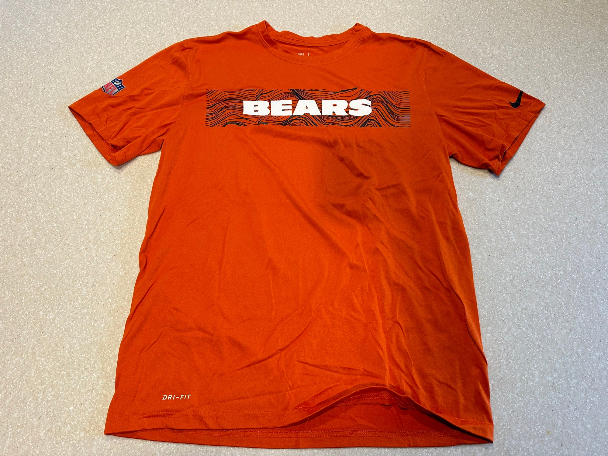 chicago bears dri fit t shirt