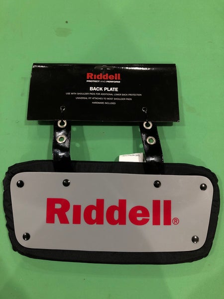 New Riddell Back Plates