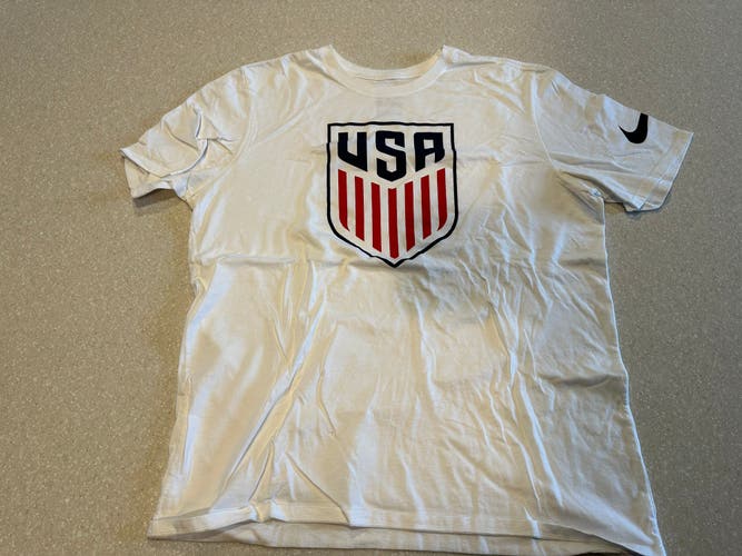 USA Hockey White New Men's Nike Shirt