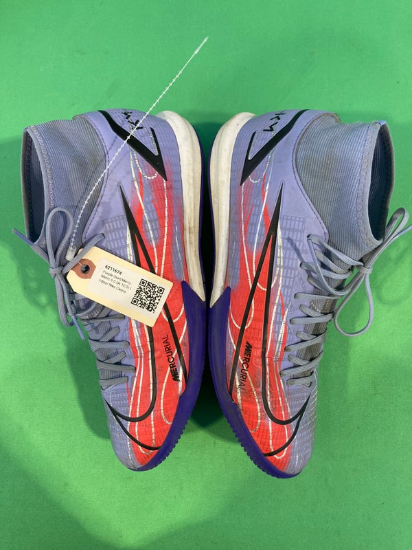 Purple Used Men's 9.0 (W 10.0) Indoor Nike Cleats