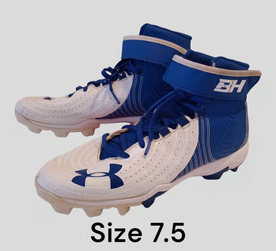 Used Under Armour High Top Harper 4 Cleats (Size 7.5)
