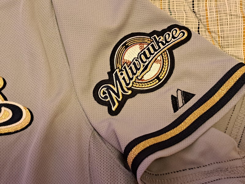 Milwaukee Brewers majestic MLB Coolbase jersey XL
