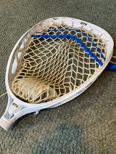 Used STX Eclipse 2 Strung Goalie Head