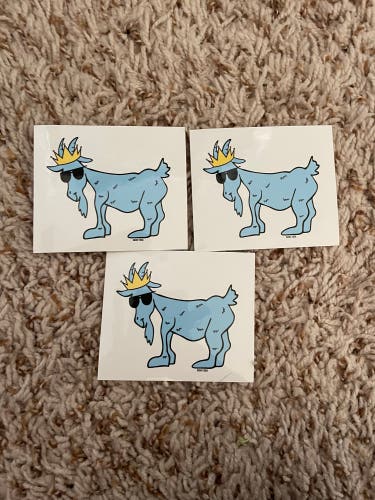 Official GOAT USA sticker-3 pack