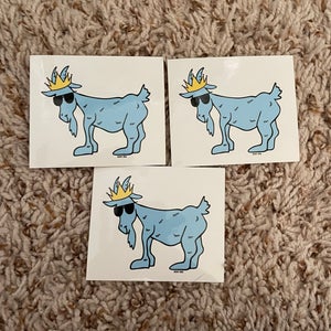 Official GOAT USA sticker-3 pack