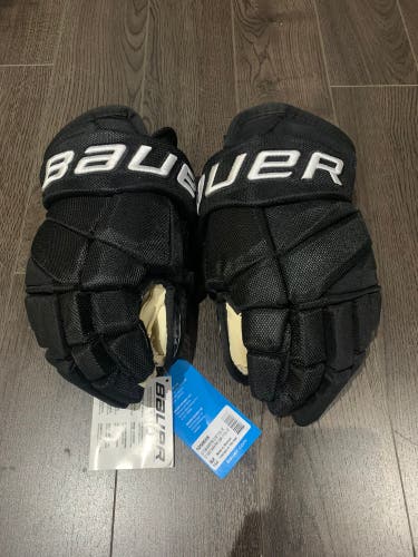 NEW VAPOR PRO TEAM BAUER HOCKEY GLOVES 13" BLACK