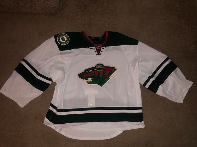 White New Goalie Cut Reebok Jersey