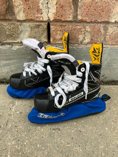 Youth Used Bauer Supreme 1S Hockey Skates EE (Extra Wide) Retail 13.5Y