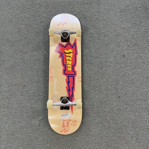 Used Stereo Series 4000 8" Complete Skateboards