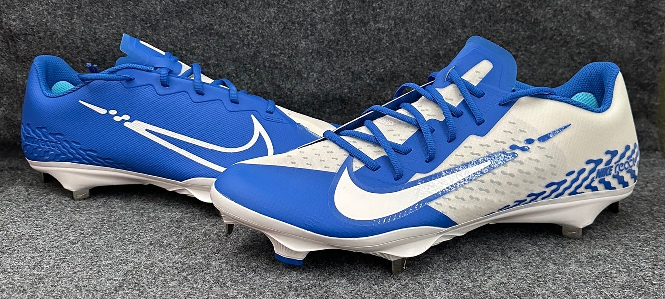 Nike Men's Lunar Vapor Ultrafly Elite 2 Baseball Cleats (10, Blue/Navy) 