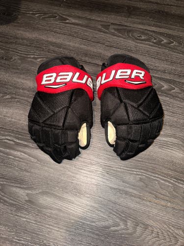 Northeastern University Bauer Vapor 1x Pro Gloves Size 14