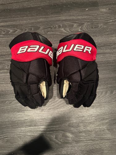 Northeastern University Bauer Vapor 1x Pro Lite Gloves Size 14