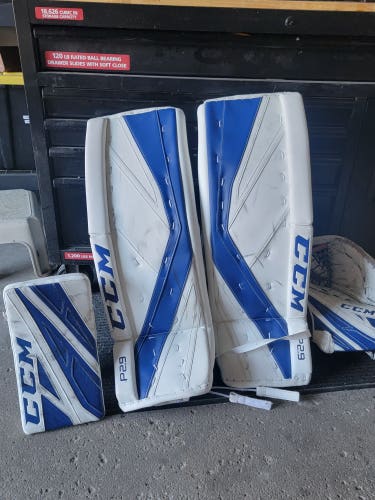 Used 33" Regular CCM P2.9 Goalie Full Set