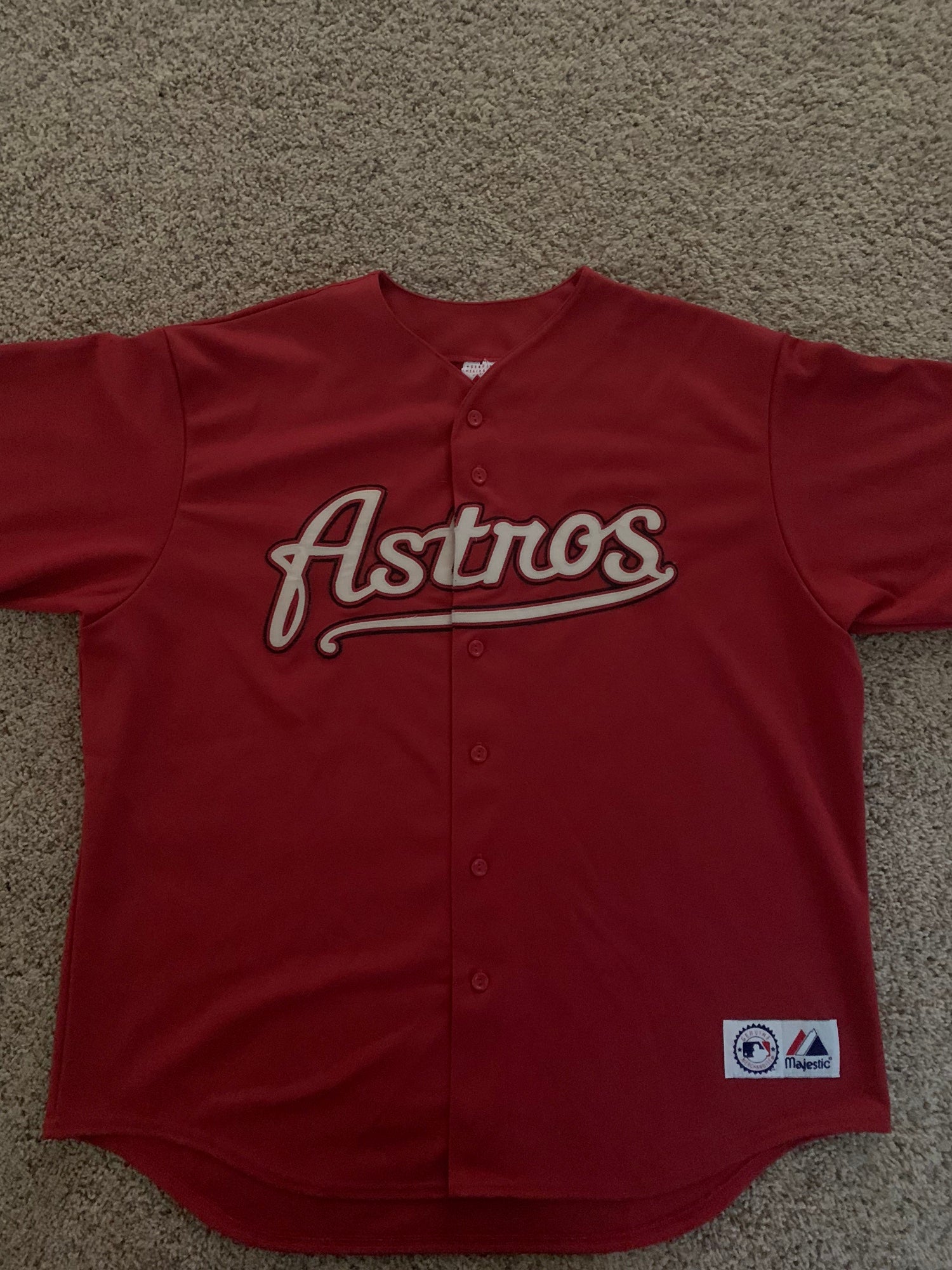 Houston Astros Red Vintage Jersey