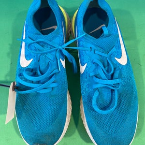 Nike Epic React Flyknit Blue Volt Running Shoes | Men's 9.5