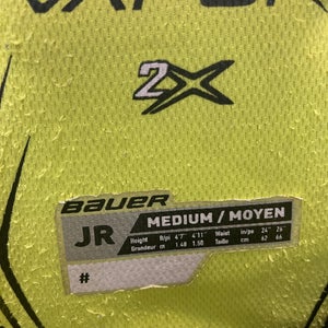 Bauer Vapor 2X Junior Medium Ice Hockey Pants